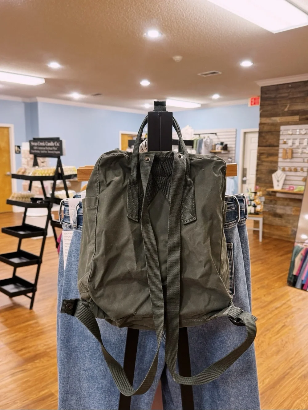 Fjallraven Kånken Backpack in Dark Olive Green